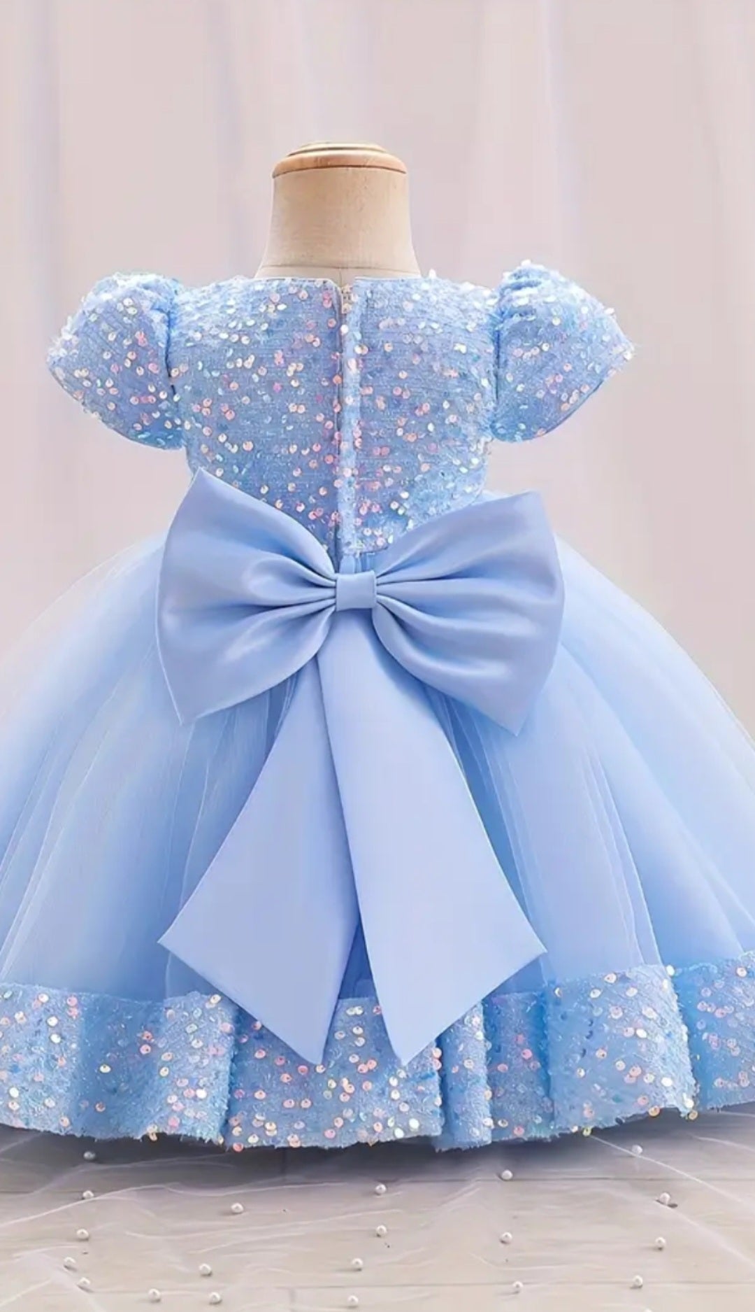 Baby blue dress 4y/5y