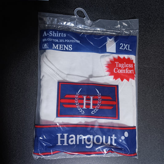Hangout white A shirt