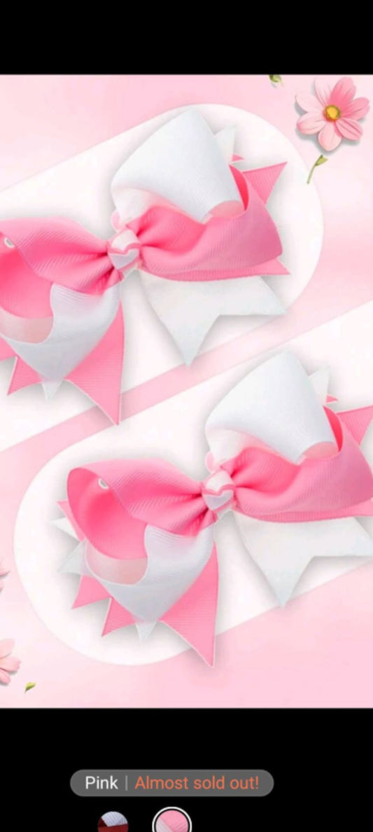 Pink bow