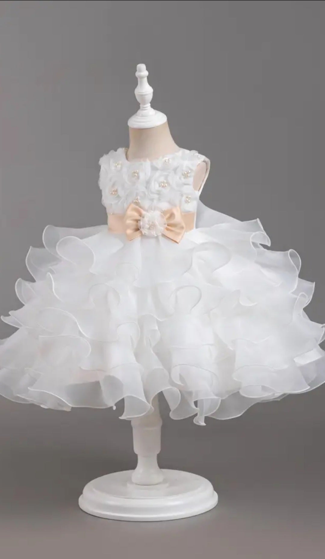 White dress for age 7y/8y