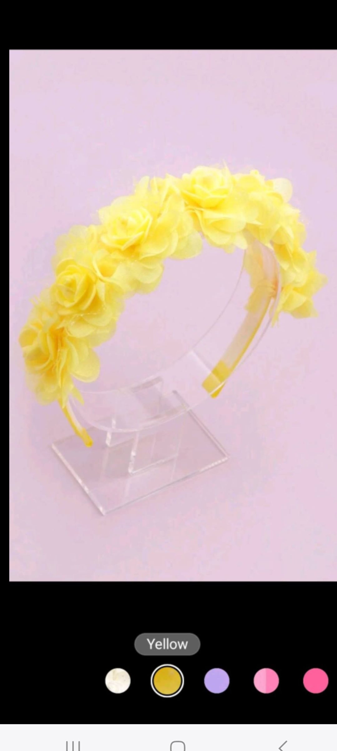 Yellow headband 💛