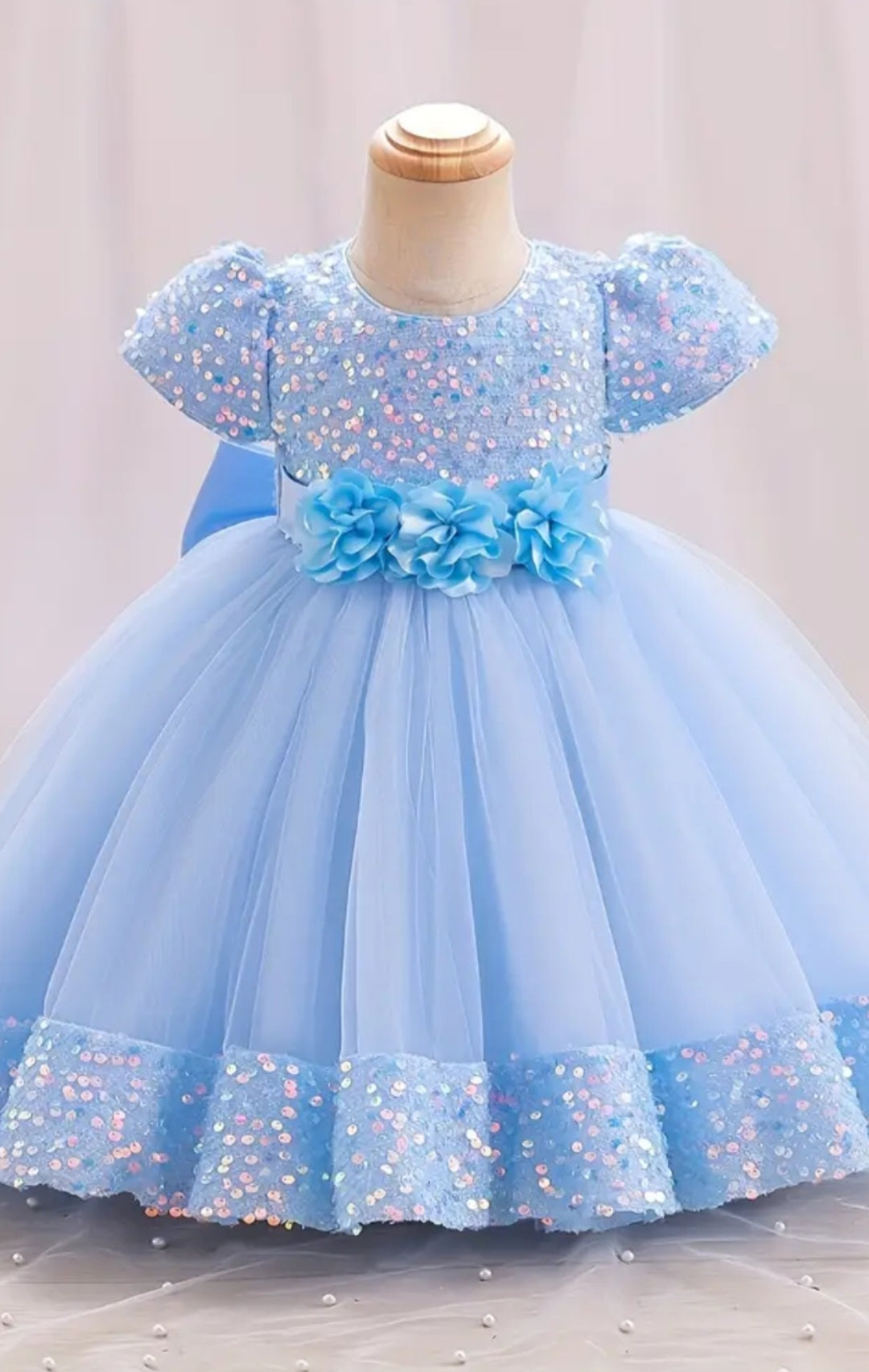 Baby blue dress 4y/5y